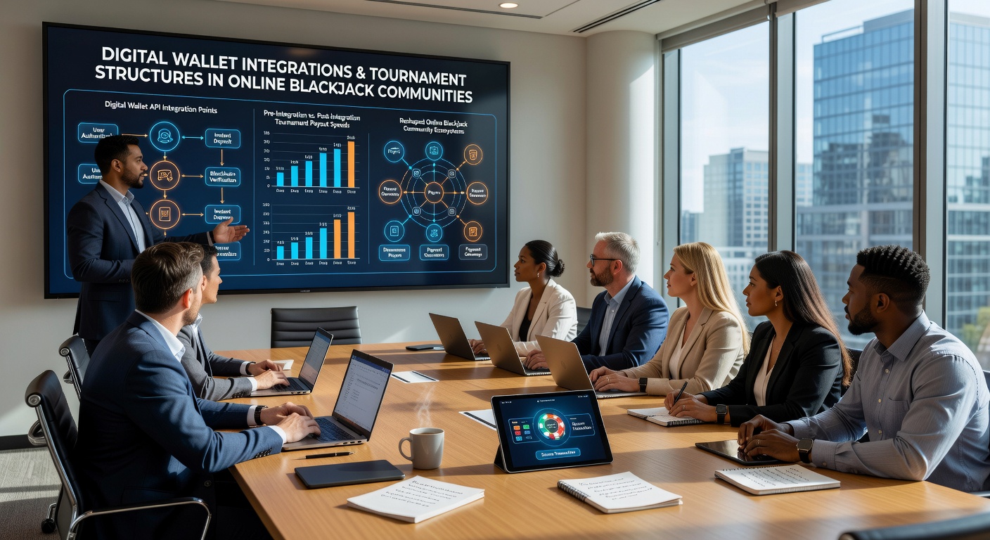 Analyse van herstructurering in blackjack toernooien door wallet integraties met diagrammen en data