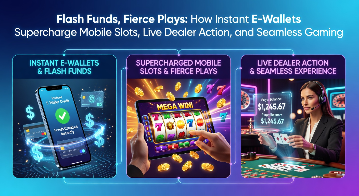 Mobiele slotscherm met e-wallet stortingsknop zichtbaar, symboliserend instant actie tijdens het spelen