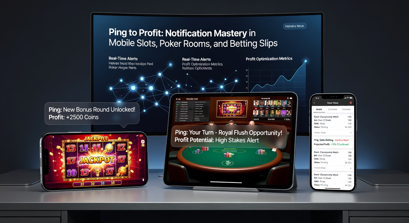 Speler checkt pokerapp notificatie op telefoon tijdens een live event, met odds en tafelinformatie zichtbaar