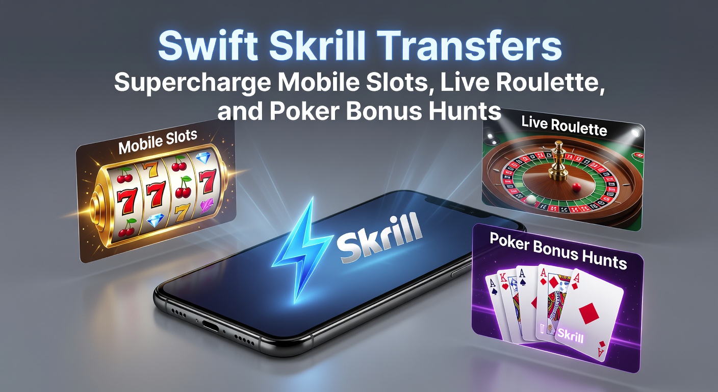 Schermafbeelding van een snelle Skrill-transactie op een mobiel apparaat tijdens het spelen van online slots